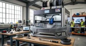 Full-size automotive bumper prototype manufactured using a large format FDM 3D printer